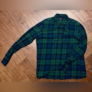 J Crew slim flannel, EUC